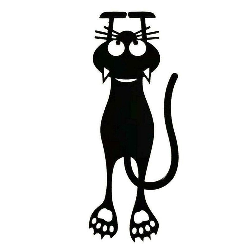 Compact black cat bookmark, a cute and practical reading accessory for everyday use and gifting.