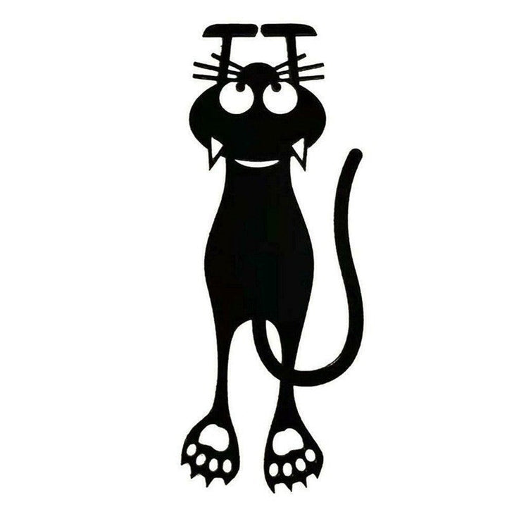 Compact black cat bookmark, a cute and practical reading accessory for everyday use and gifting.