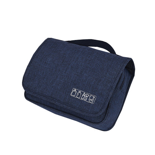 Durable waterproof travel wash bag, an essential hanging organizer for any trip.