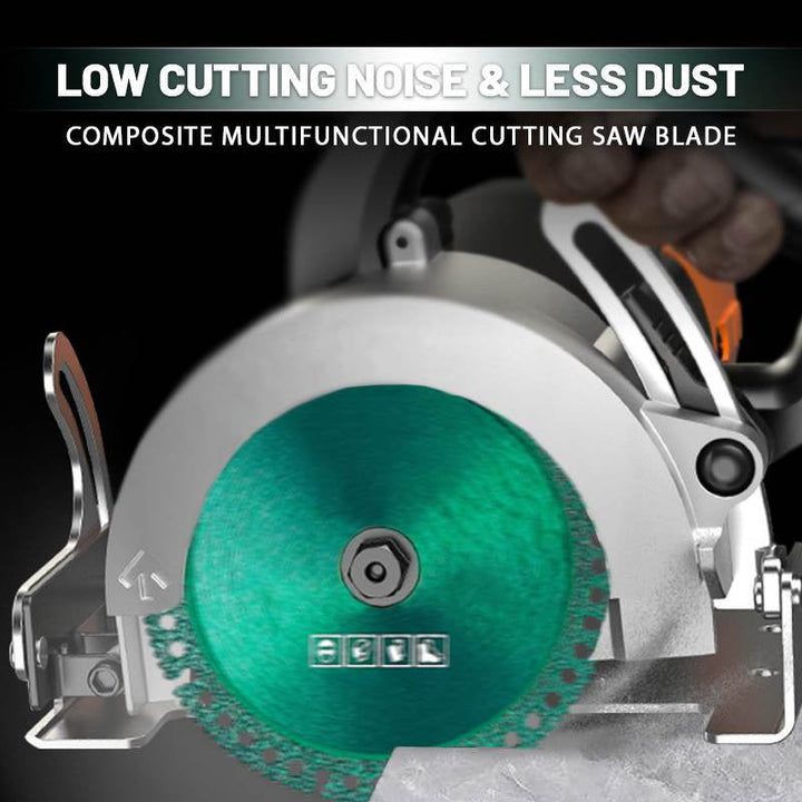 High-performance diamond saw blade for efficient, multi-material cutting for angle grinders