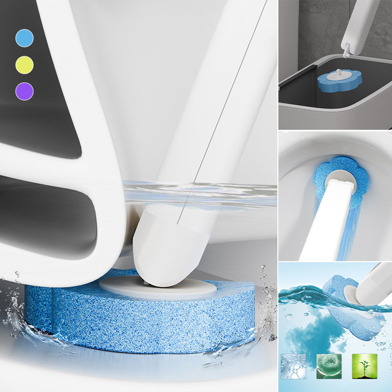 Complete Disposable Toilet Brush Cleaning System set