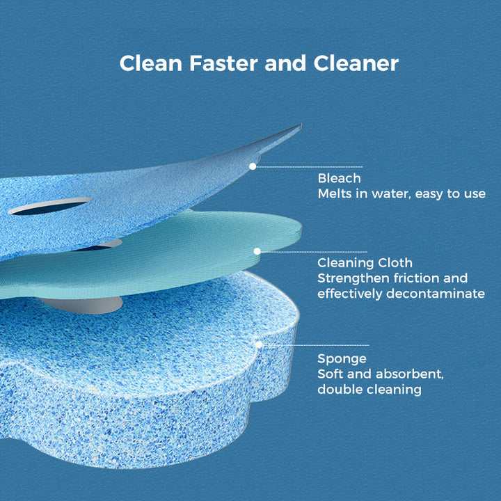 Bathroom cleaning product: Disposable Toilet Brush System