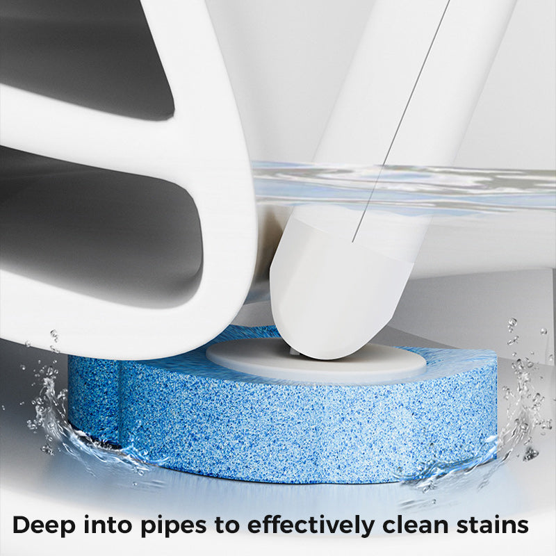 New Disposable Toilet Brush Cleaning System in packaging
