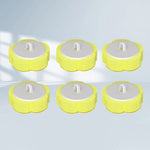 6PCS Brush head - LEMON