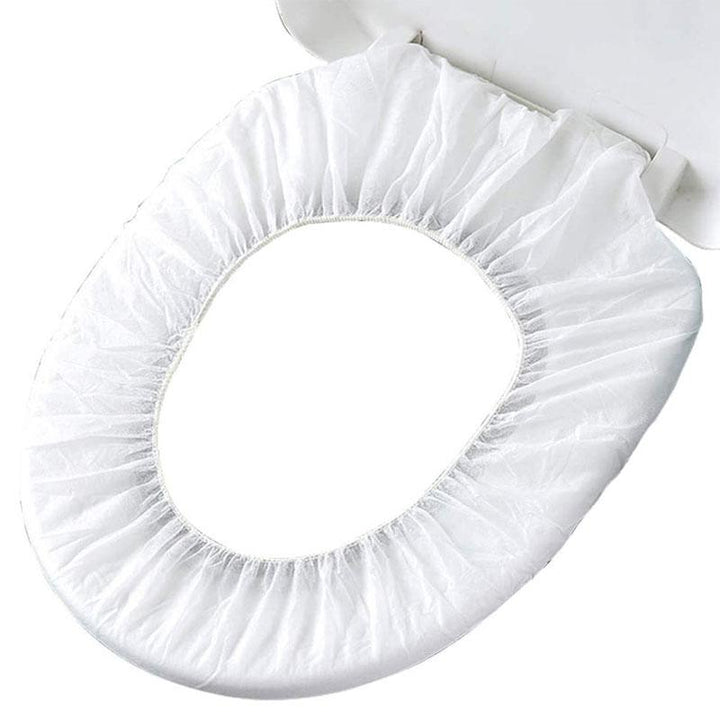 Travel-friendly disposable toilet seat covers, a sanitary solution for all public bathroom visits.