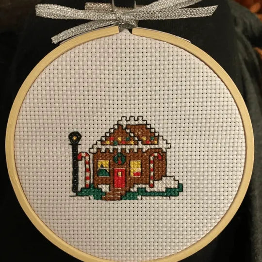 Cross stitch Advent Calendar kit, perfect holiday sewing gift