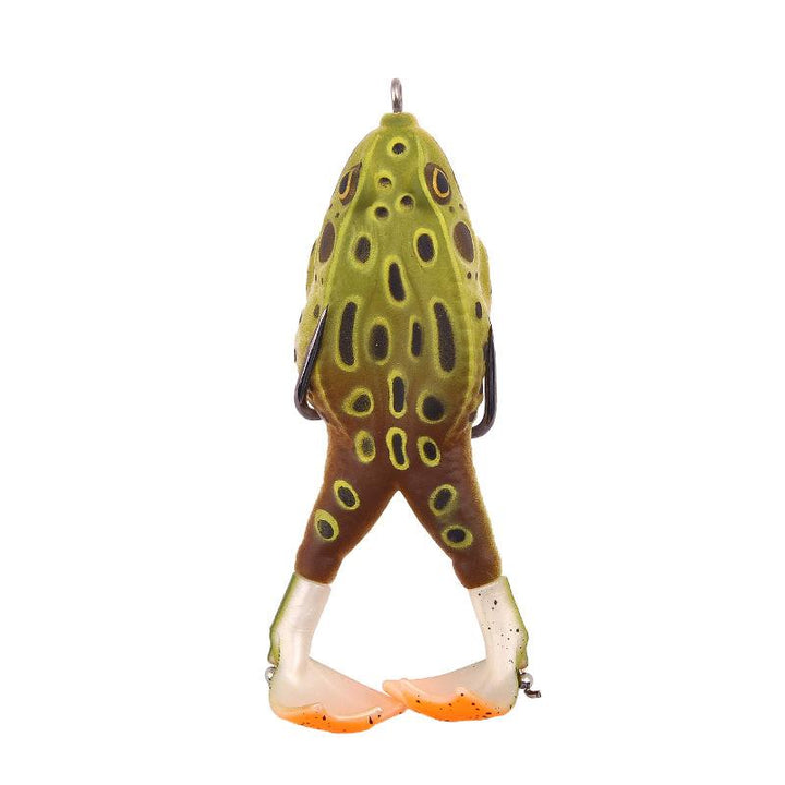 Angling tool: dual propeller frog lure, a highly effective topwater fishing bait
