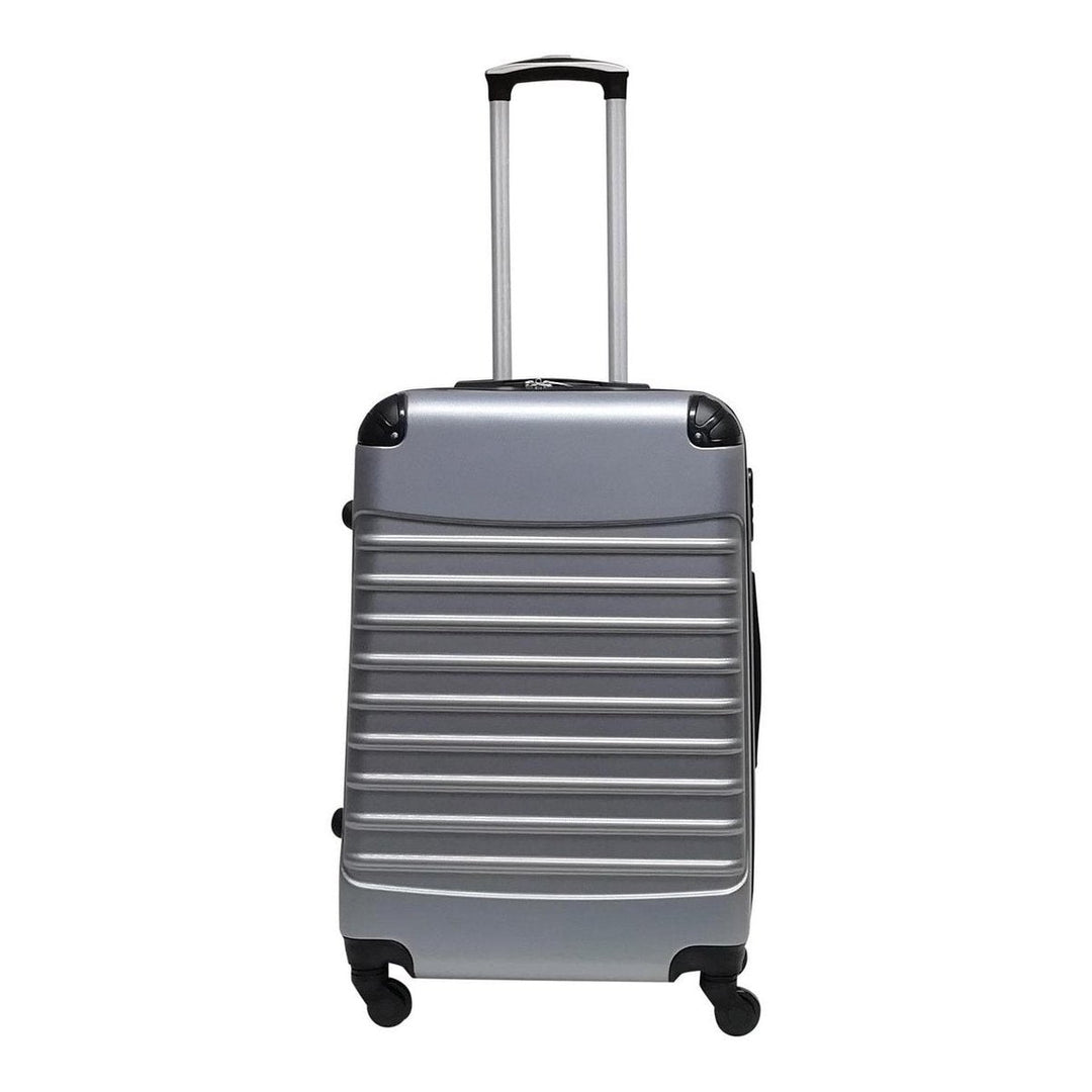 Modern hardshell luggage, lightweight design, perfect for secure and stylish global travel.