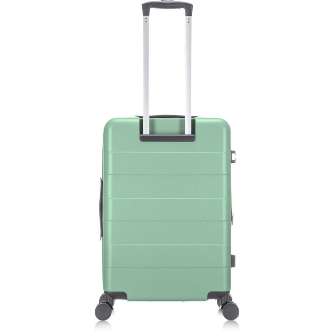 Premium hardshell suitcase with secure laptop storage, smooth spinner wheels, built for durability & convenience.