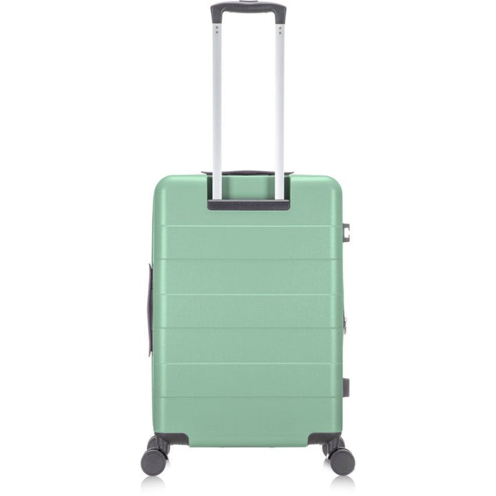 Premium hardshell suitcase with secure laptop storage, smooth spinner wheels, built for durability & convenience.