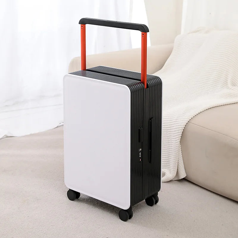 Rugged hard shell luggage for secure packing on business trips or long-awaited vacations.
