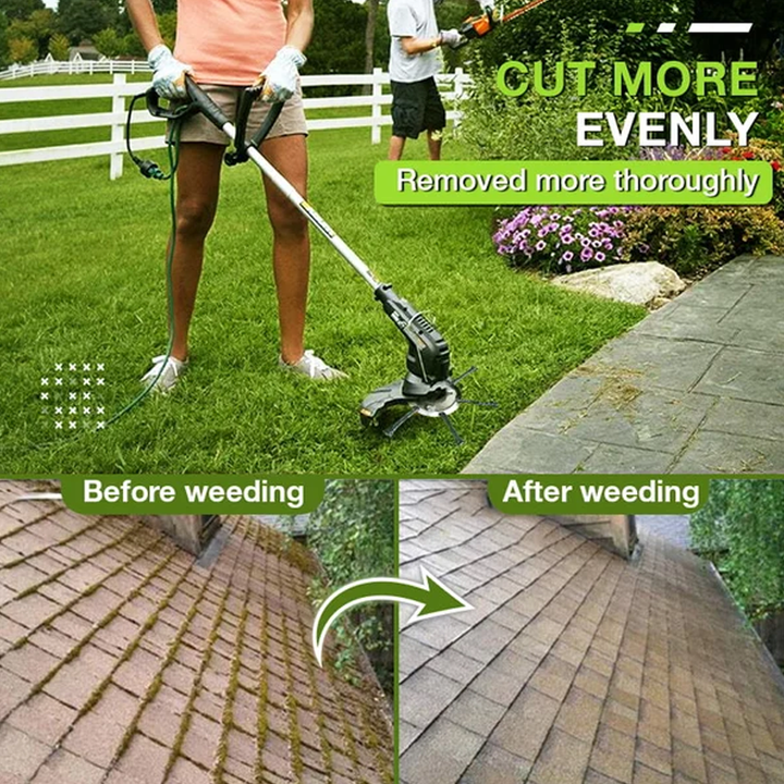 High-performance steel wire trimmer head, a must-have for professional weed removal.