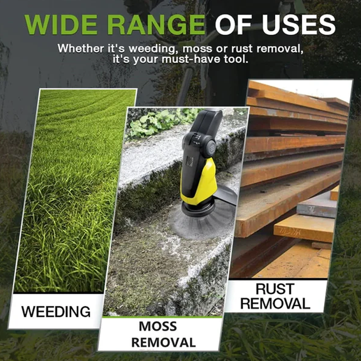 Steel string trimmer head, a robust outdoor equipment for various gardening tasks.