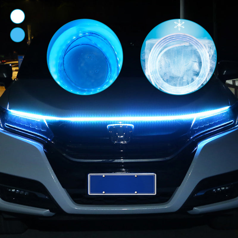 Dynamic Car Hood LED Strip Light, waterproof & easy to install automotive exterior lighting