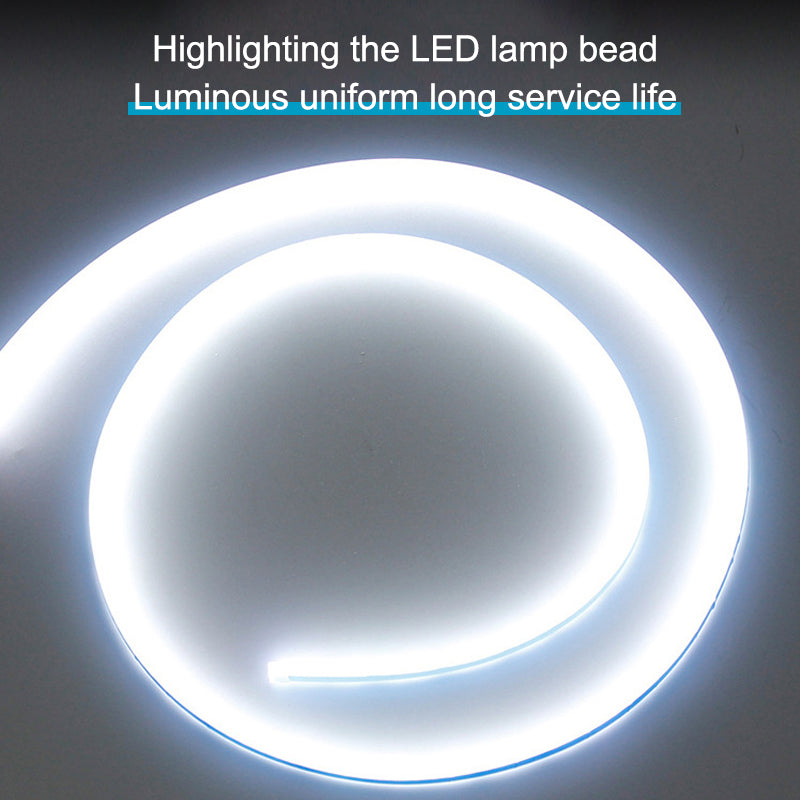 Bright LED strip light for car hood, dynamic and easy to install for enhanced car lighting
