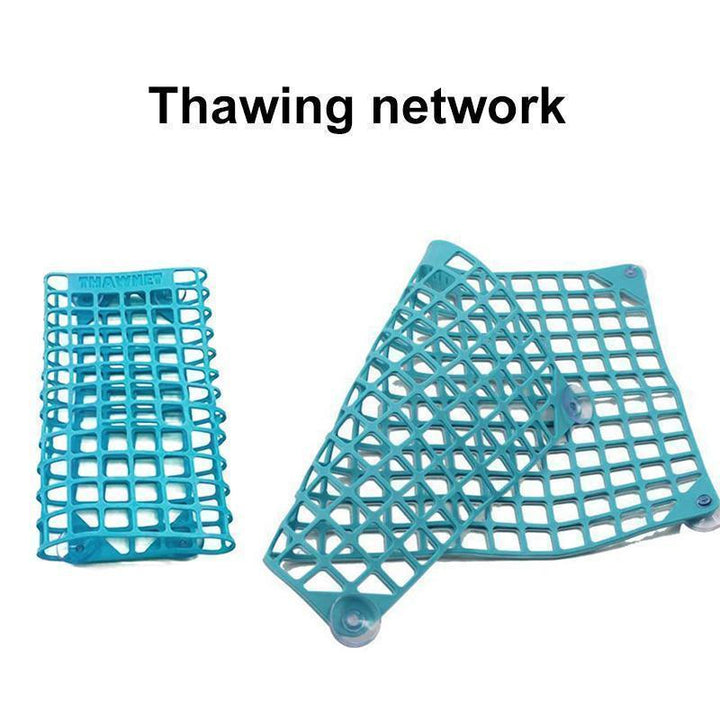 Kitchen gadget: modern thawing mat designed to defrost frozen meat and vegetables safely and quickly