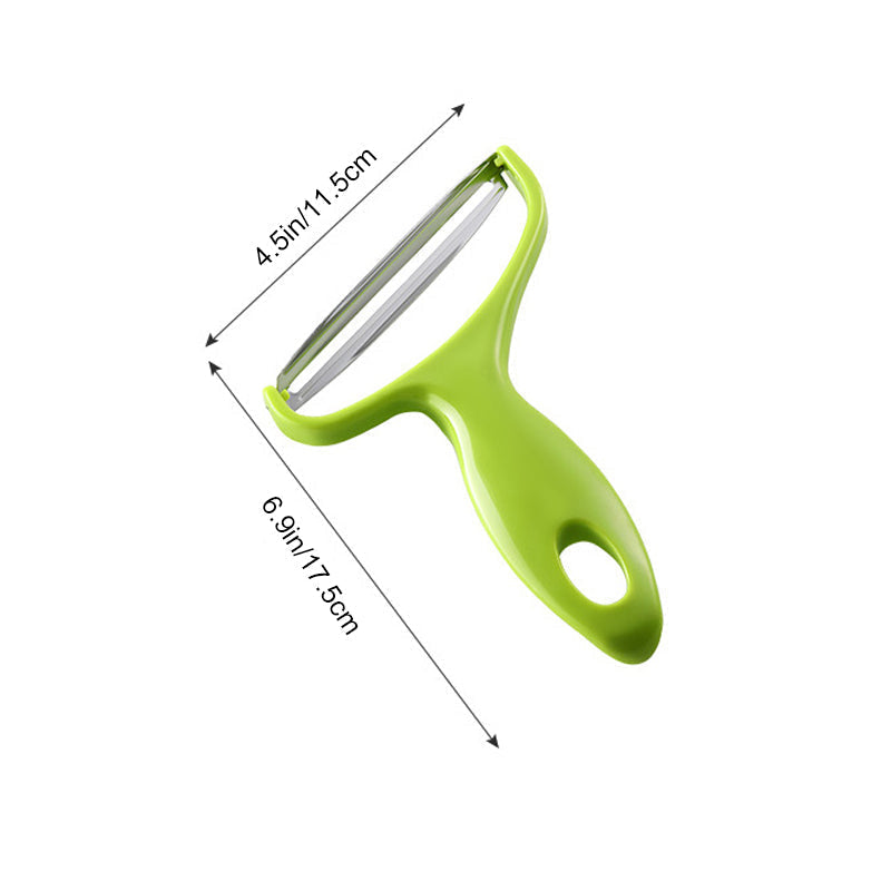 Modern kitchen gadget: sleek stainless steel vegetable peeler, perfect for any home chef