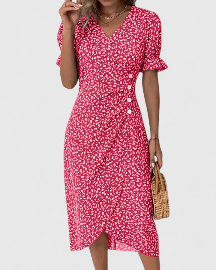 Elegant casual Women's Summer Maxi Dress, chic and flowy for daily wear.