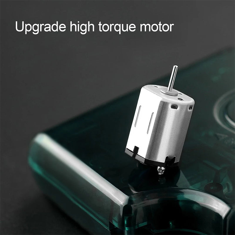 Electric Fishing Hook Tyer Tool with fishing hooks, ready for knot tying
