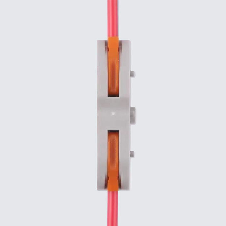 Group of electrical wire connectors on a workbench, ready for an electrical home improvement task