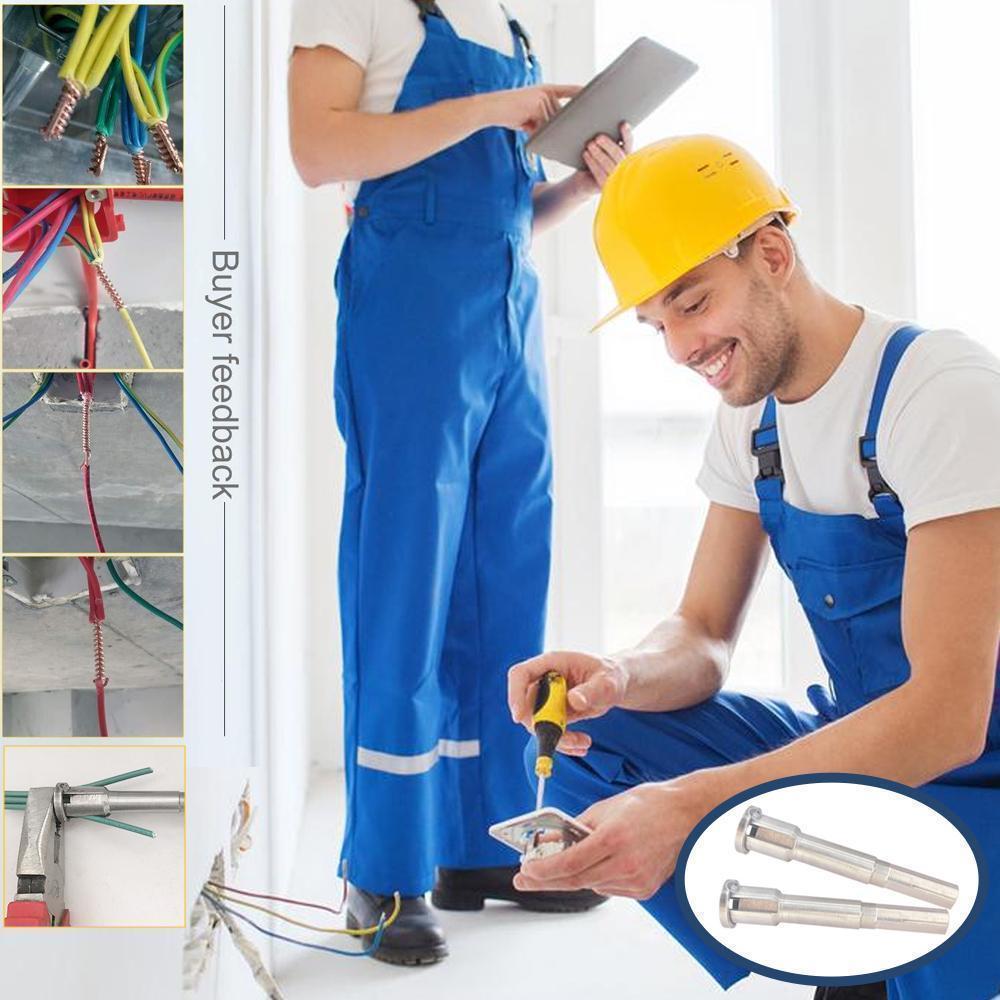 DIY-friendly wire stripper & twister tool, essential for home electrical projects and cable management