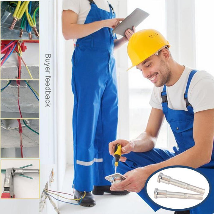 DIY-friendly wire stripper & twister tool, essential for home electrical projects and cable management