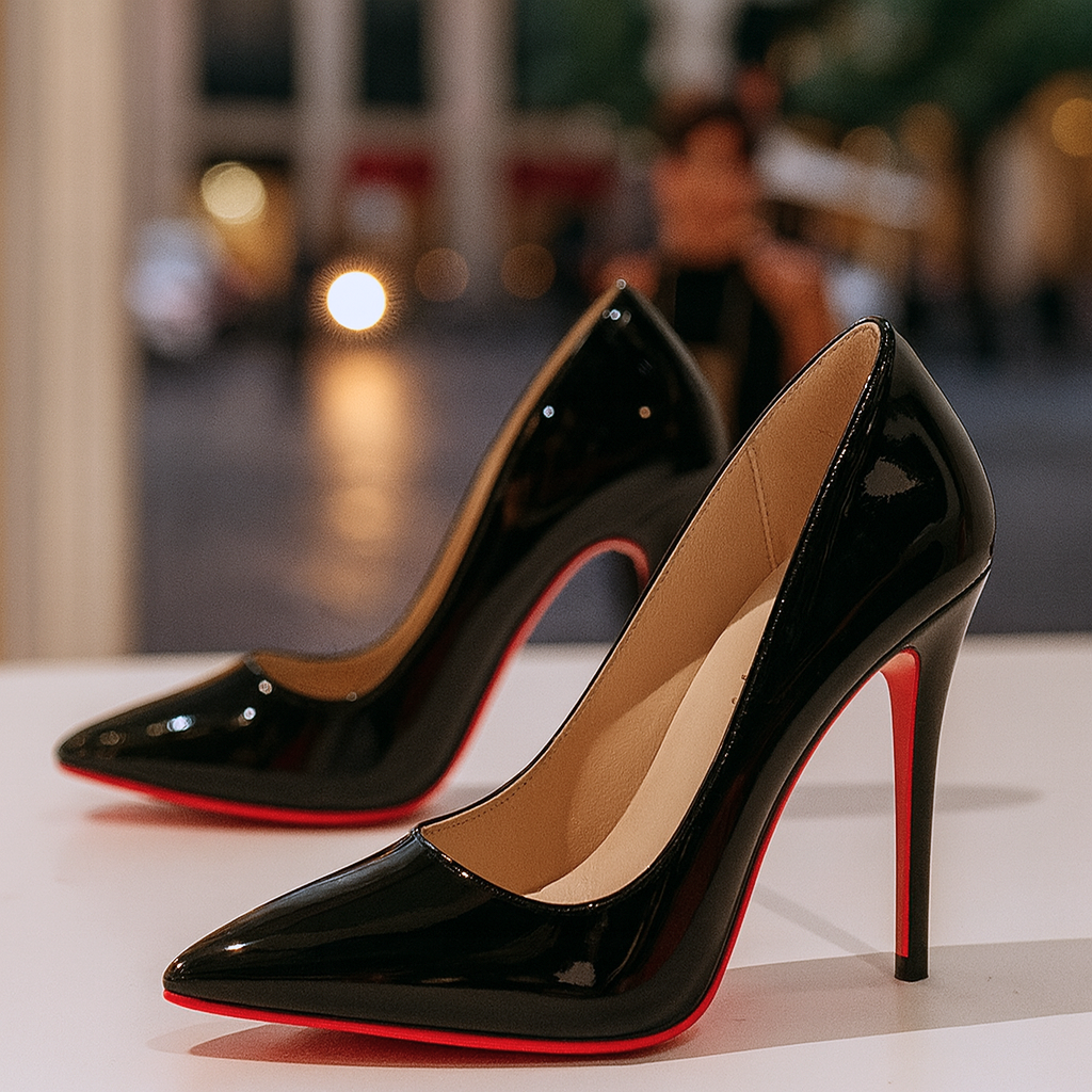 Classic women's pointed toe stiletto heels. Versatile high heel pumps, essential elegant footwear for any occasion.