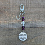 Amethyst & Horseshoe