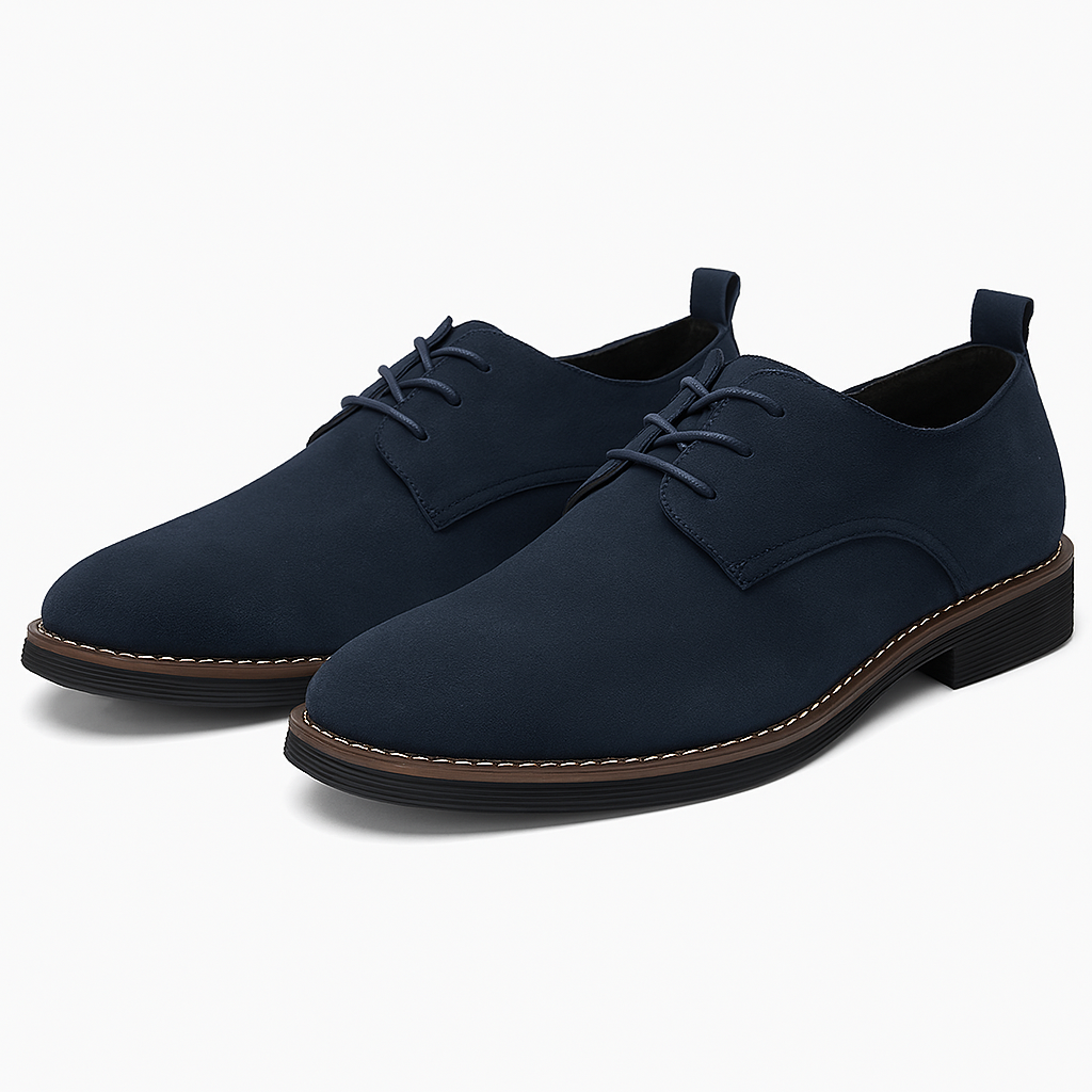 Classic men's Derby shoes, an elegant lace-up footwear choice for modern mens fashion and professional wear.