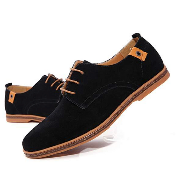 Stylish men's lace-up Derby dress shoes, designed for a sophisticated and modern look. High-quality footwear.