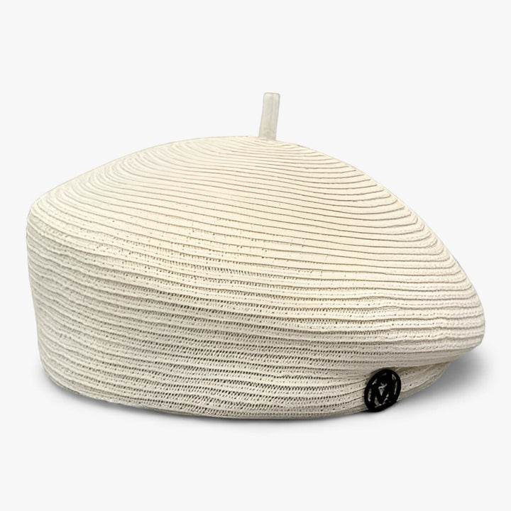 Chic brown straw fedora, a stylish beach accessory for women offering sun protection.