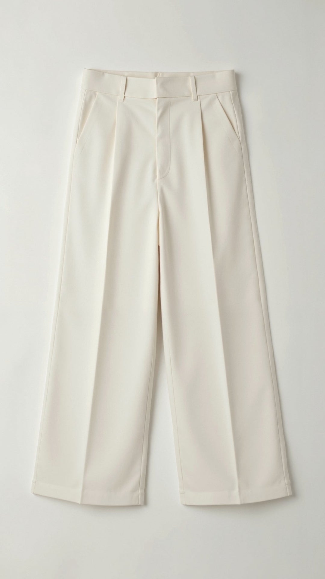Comfortable women's wide-leg spring pants, designed with a high waist for a flattering and modern look.