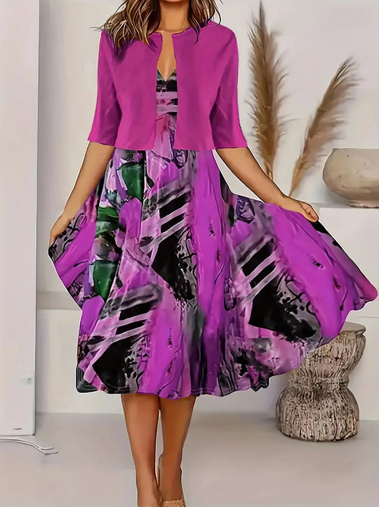 Casual yet elegant women's maxi dress, perfect for versatile daily wear.