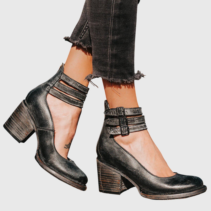 Stylish women's open-toe sandals for versatile summer fashion. Casual or dressy comfort footwear.
