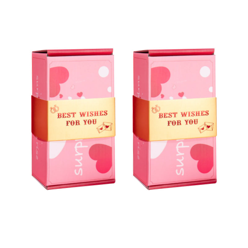 Exploding Surprise Gift Box in motion, with cubes scattering outward in a fun display.