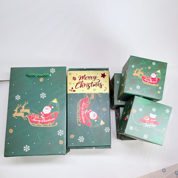Exploding box with bouncing cubes, a perfect paper gift for an unforgettable birthday surprise.