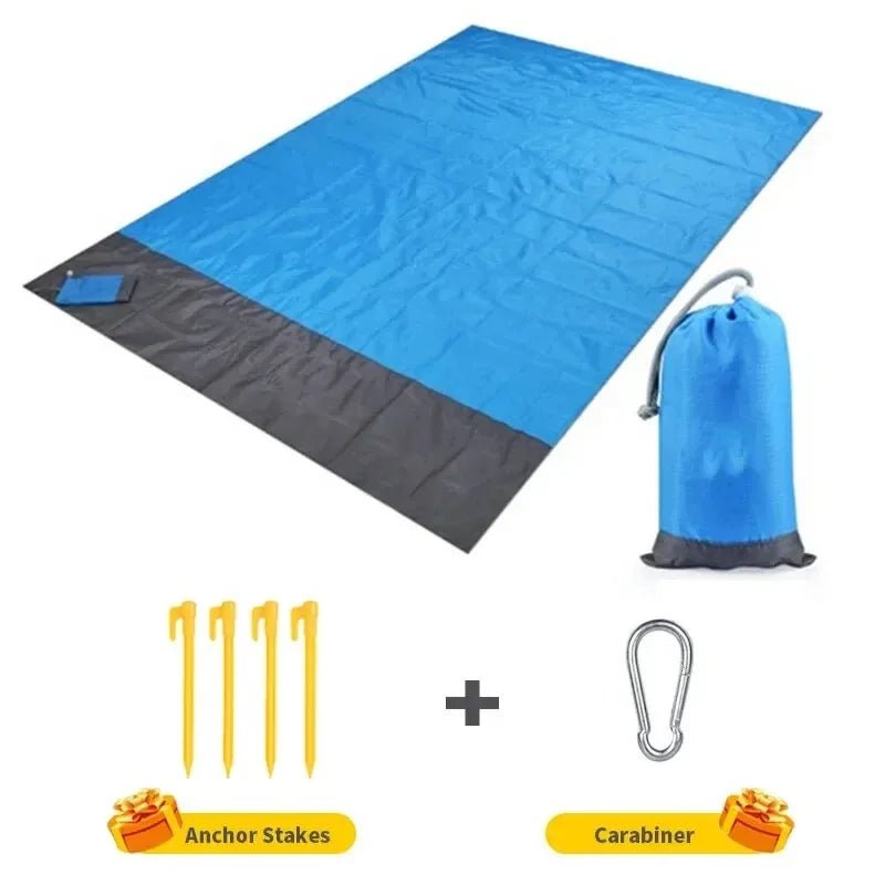 Durable, waterproof outdoor picnic mat & beach blanket for camping and outdoor adventures.