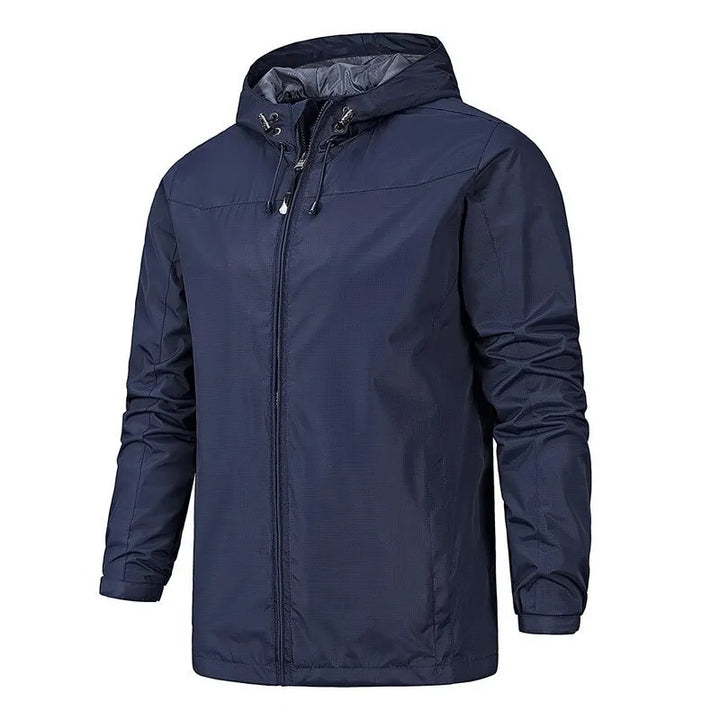 Men's Water Resistant Autumn Jacket with Sleek Design
