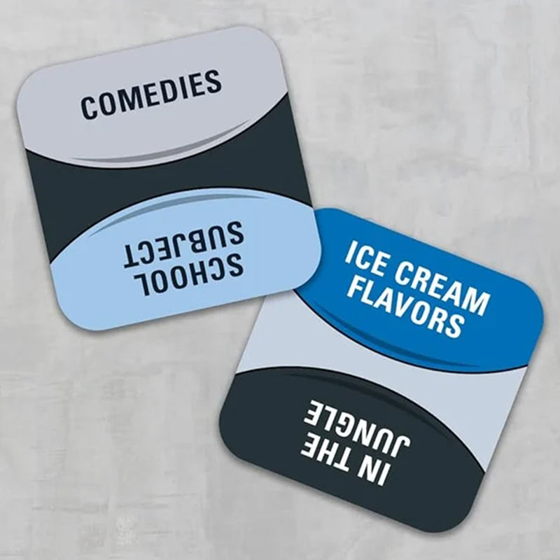 Detailed shot of Family Fun Word Challenge Game's instructions and game board, easy to learn family word game.