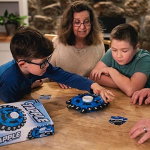 Gift-ready Family Fun Word Challenge Game box, an excellent educational toy and gift for all ages.