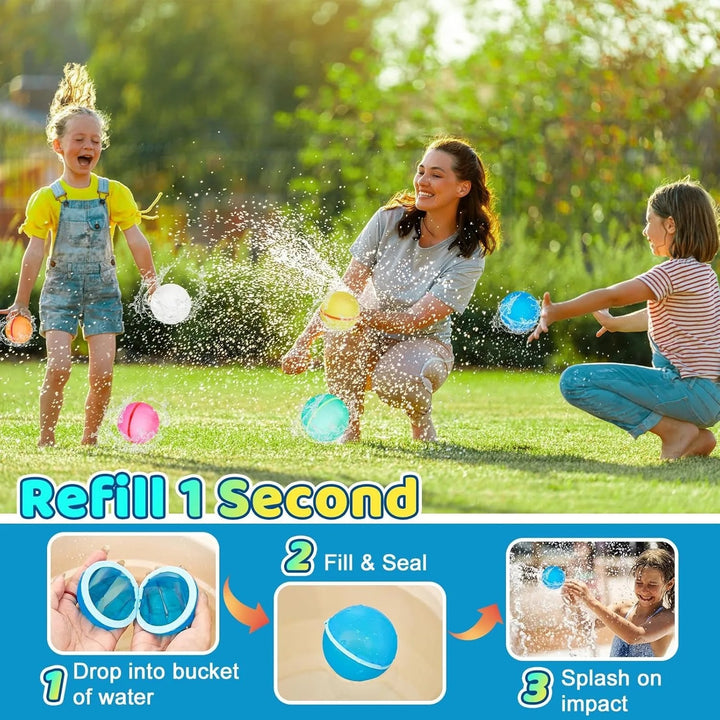 Eco-Friendly Reusable Water Balloons for Kids