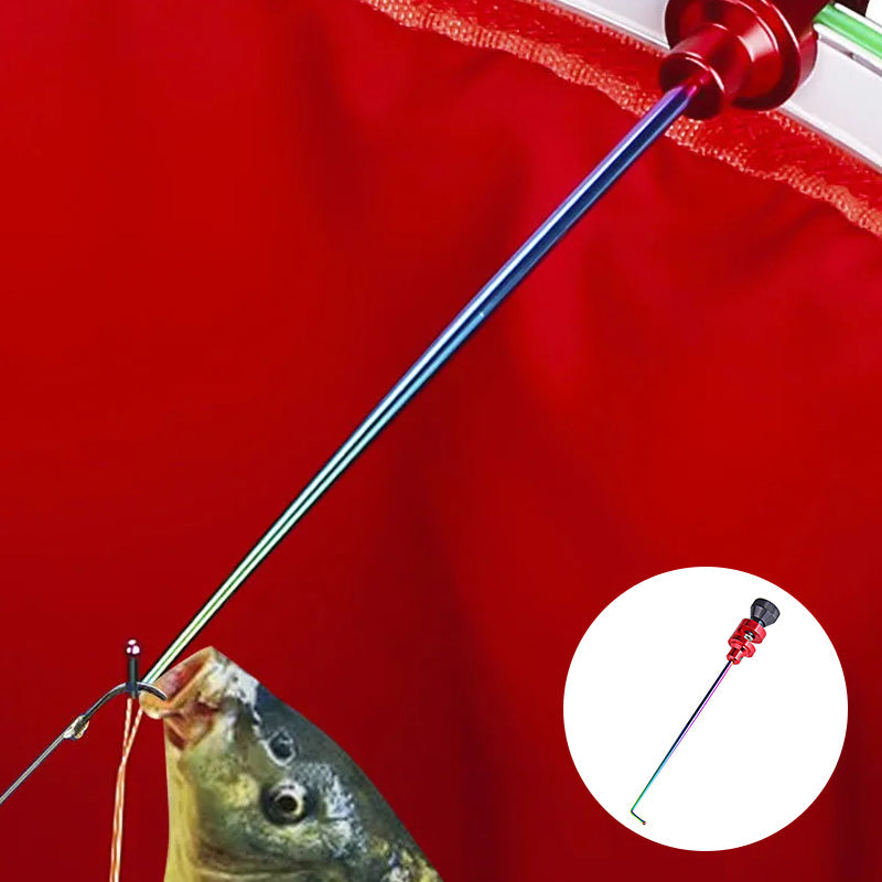 Fisherman's Quick Release Hook Remover Tool, efficient angler gear for safe fish release