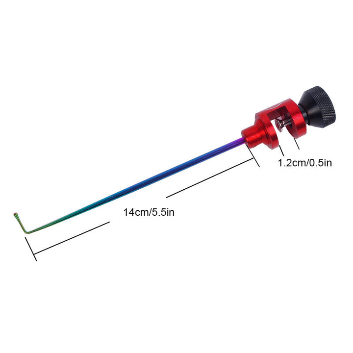 Ergonomic Fisherman's Quick Release Hook Remover Tool, vital for angler safety and fish release