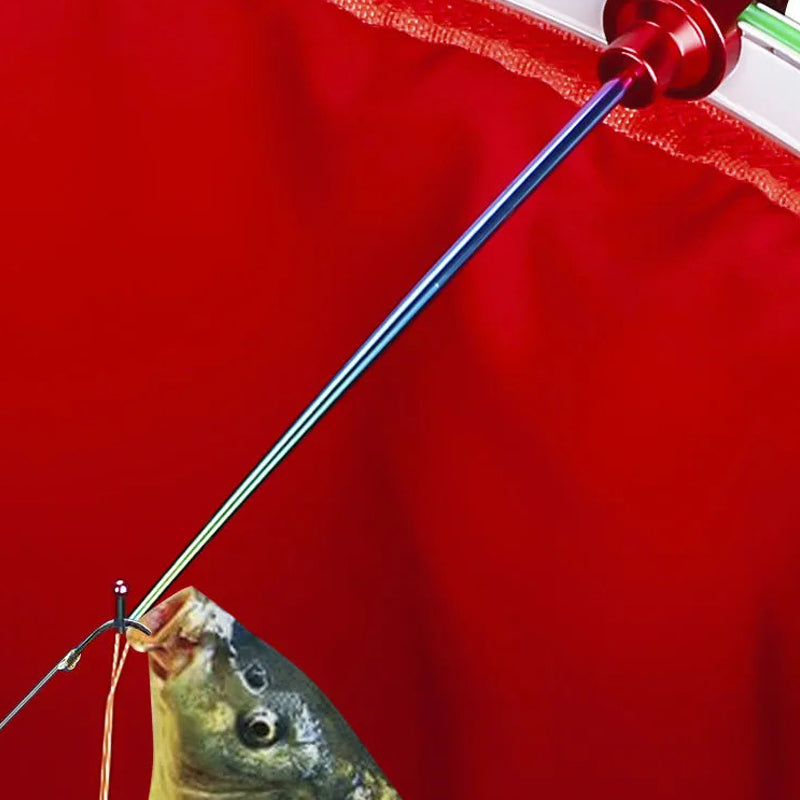 Close-up of Fisherman's Quick Release Hook Remover, showcasing durable construction
