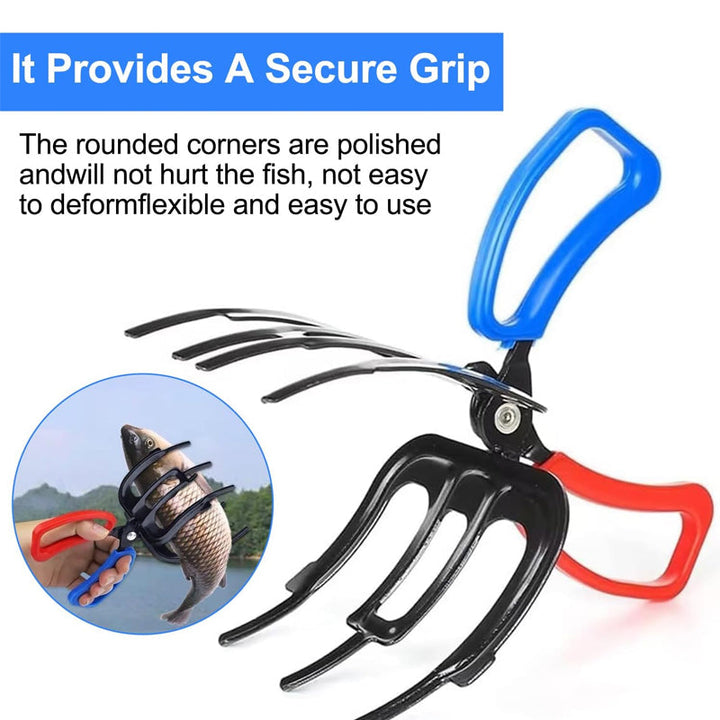 High-quality fishing pliers with a secure gripper, ensuring excellent fish care and safety