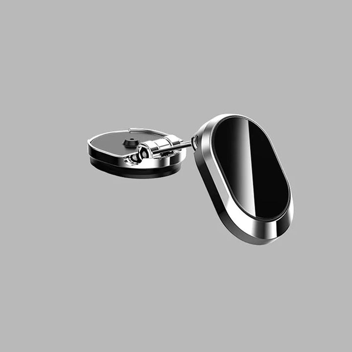 Vehicle tech: universal foldable magnetic phone mount, secure hold for your device