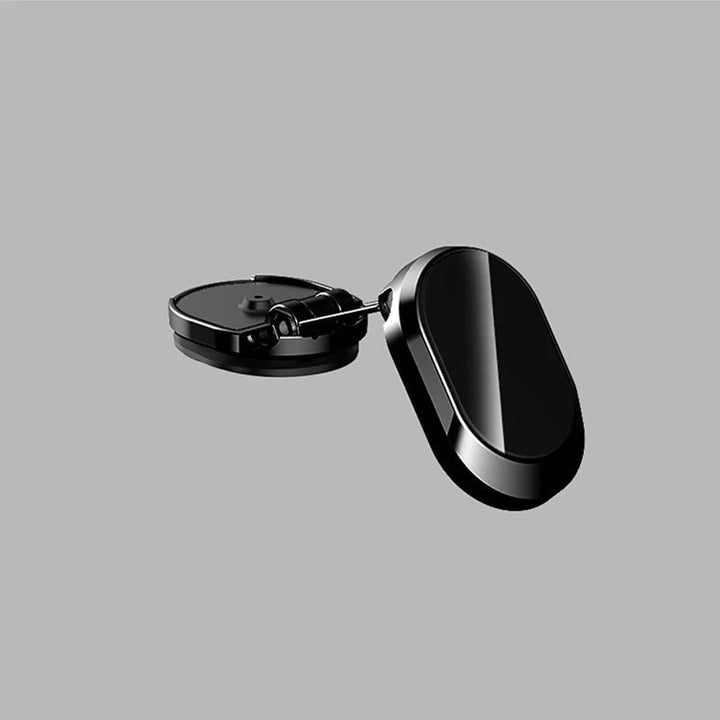 Foldable magnetic car phone holder, essential car accessory for hands-free navigation