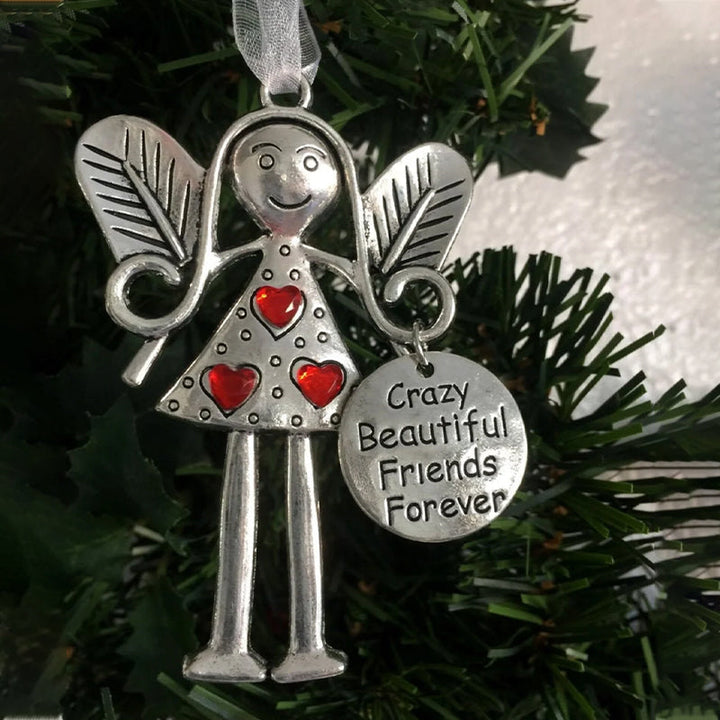 Collection of Friendship Angel ornaments, perfect iron art holiday decor & sentimental gifts