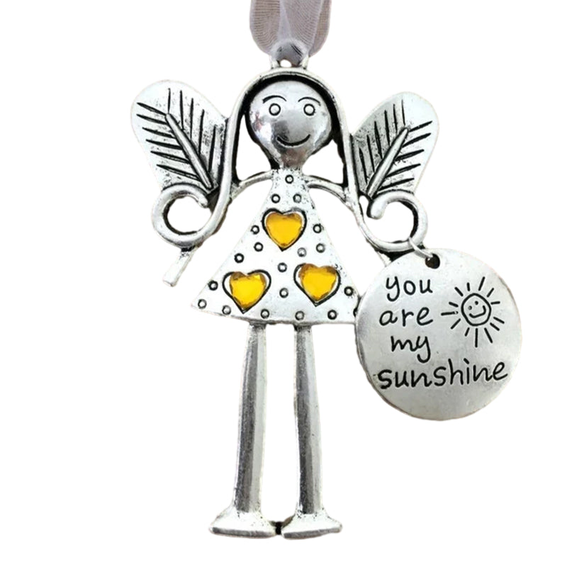 Group of Friendship Angel ornaments, iron art collection, ideal sentimental Christmas gifts