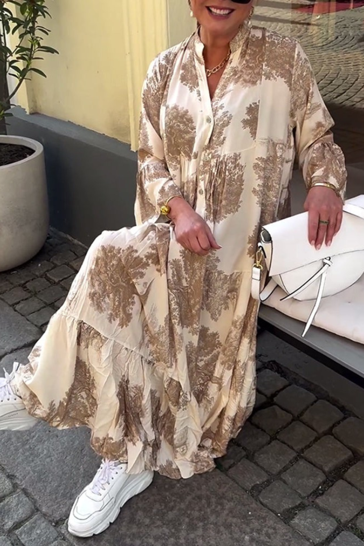 Women's Isla long maxi dress, a comfortable and stylish option with a relaxed fit for casual summer days.